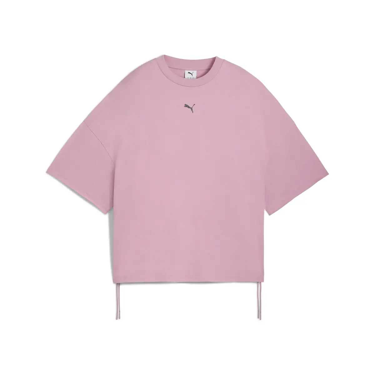 Puma DARE TO Oversized Ruched Tee Pembe Kadın T-Shirt