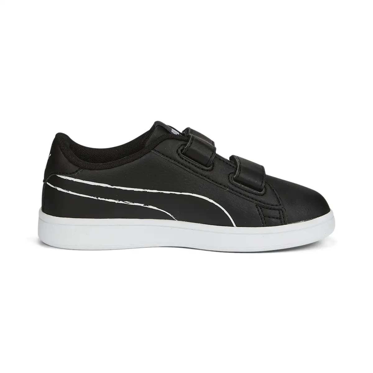 Puma Smash V2 Home School V Ps Siyah Çocuk Çocuk Günlük Spor Ayakkabı