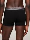 Tommy Hilfiger 3P TRUNK SHINE WB, 0UB Siyah 3'lü Erkek Boxer