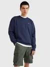 Tommy Hilfiger TJM REGULAR FLEECE C Erkek Lacivert Sweatshirt