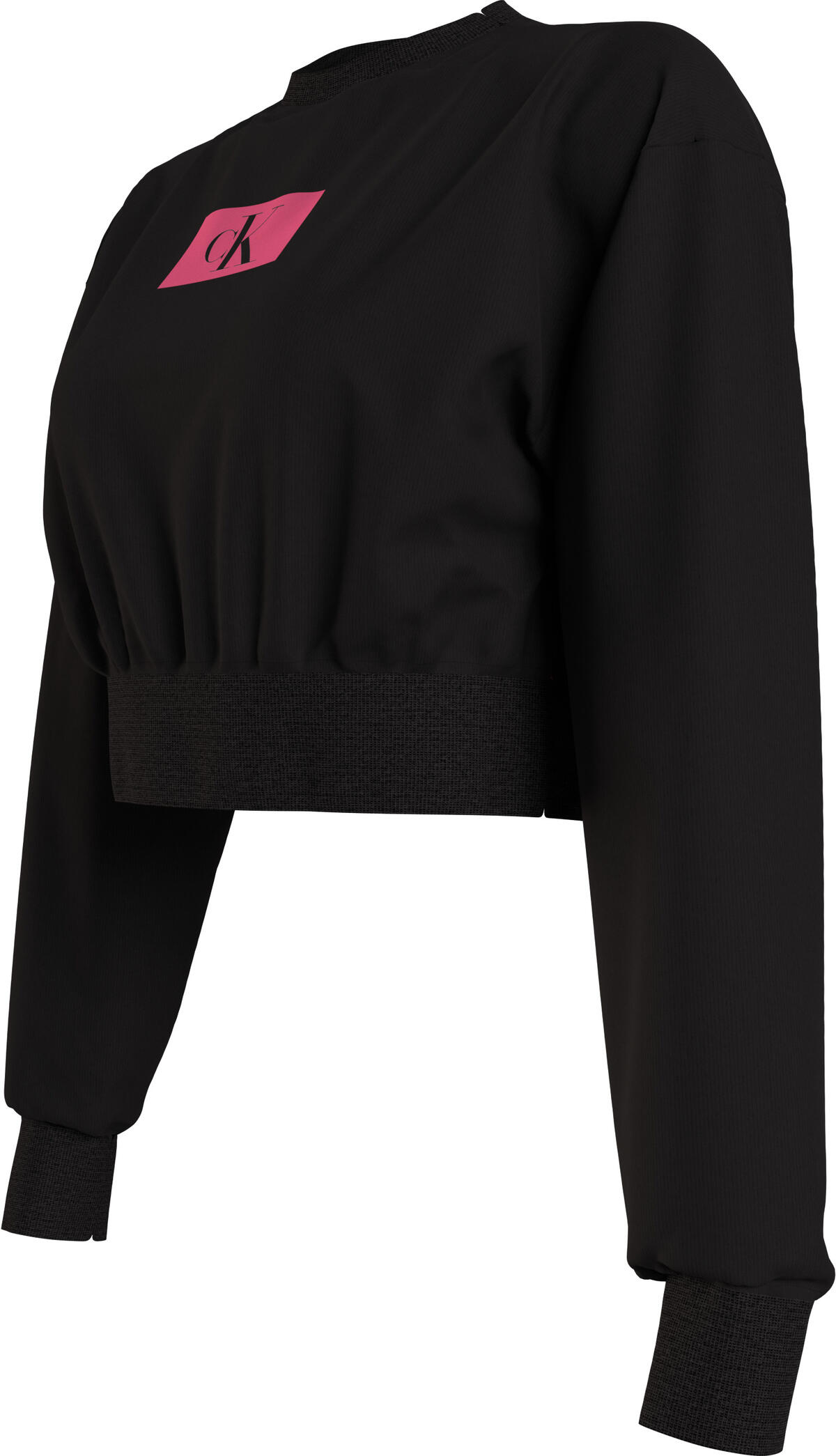 Calvin Klein L/S SWEATSHIRT Kadın Siyah Sweatshirt