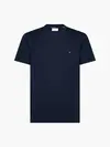 Calvin Klein COTTON LOGO EMBROIDE Erkek Lacivert T-Shirt