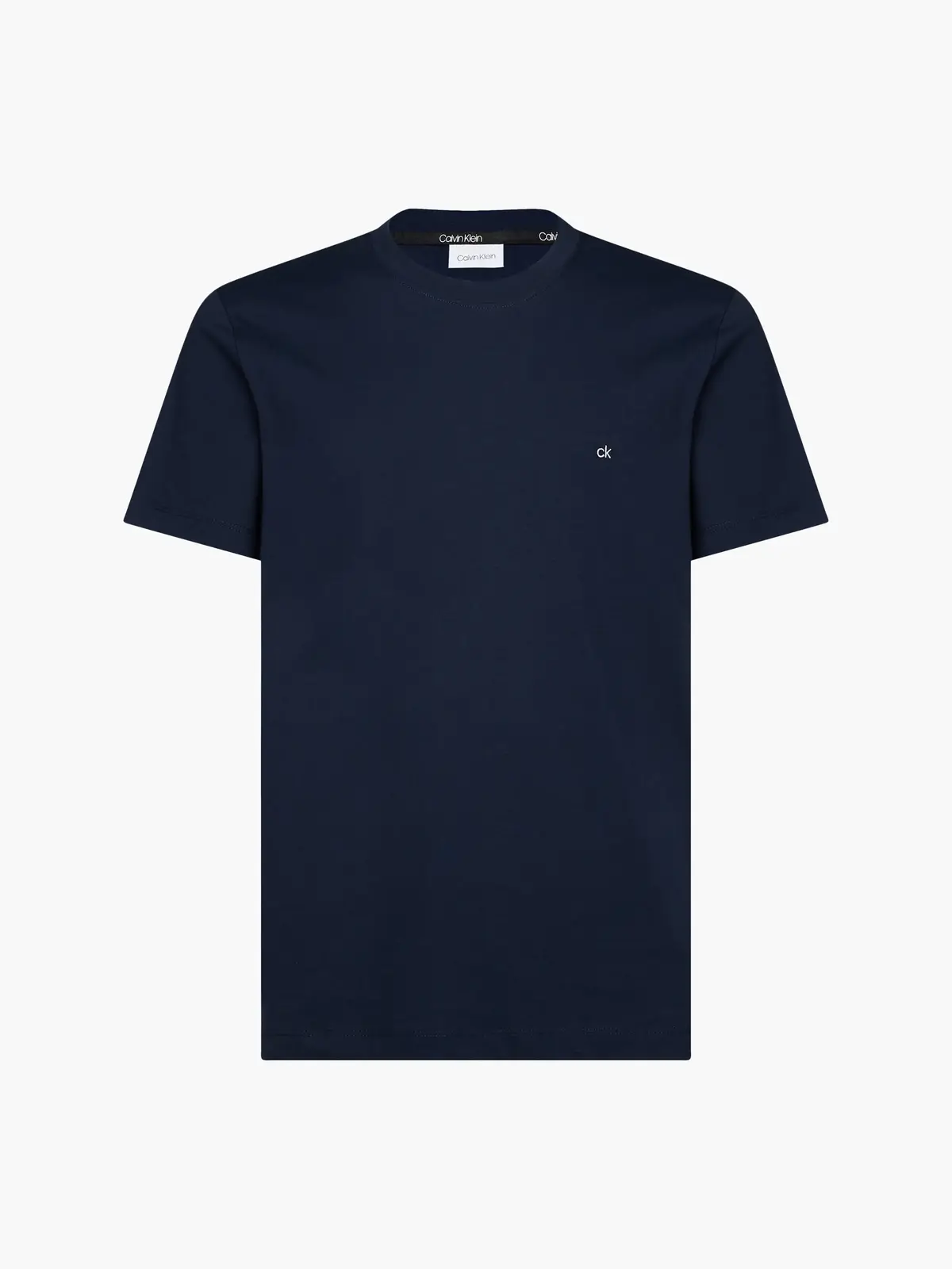 Calvin Klein COTTON LOGO EMBROIDE Erkek Lacivert T-Shirt