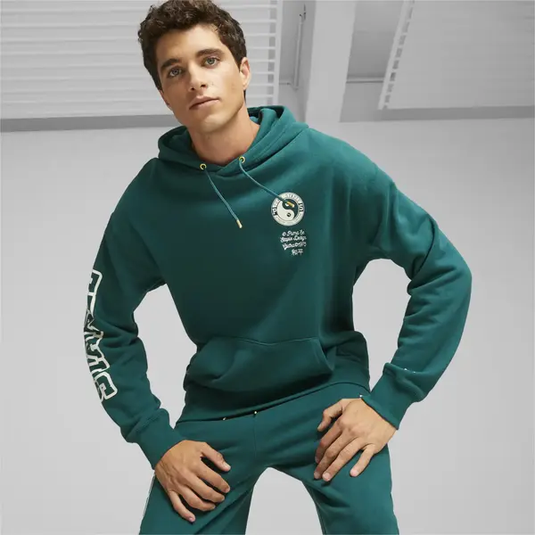 PUMA X STAPLE Hoodie Yeşil Erkek Hoodie