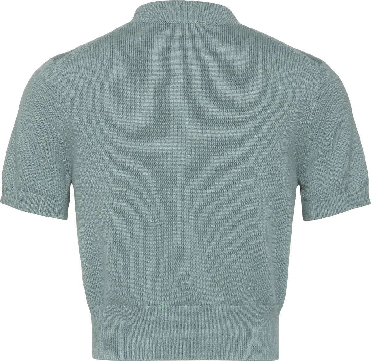 Calvin Klein CHUNKY COTTON GRAPHIC VEST Kadın Turkuaz T-Shirt