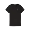 Puma ESS ELEVATED Tee TK W Siyah Kadın T-Shirt