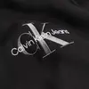 Calvin Klein MONOLOGO QUARTER ZIP Erkek Siyah Sweatshirt