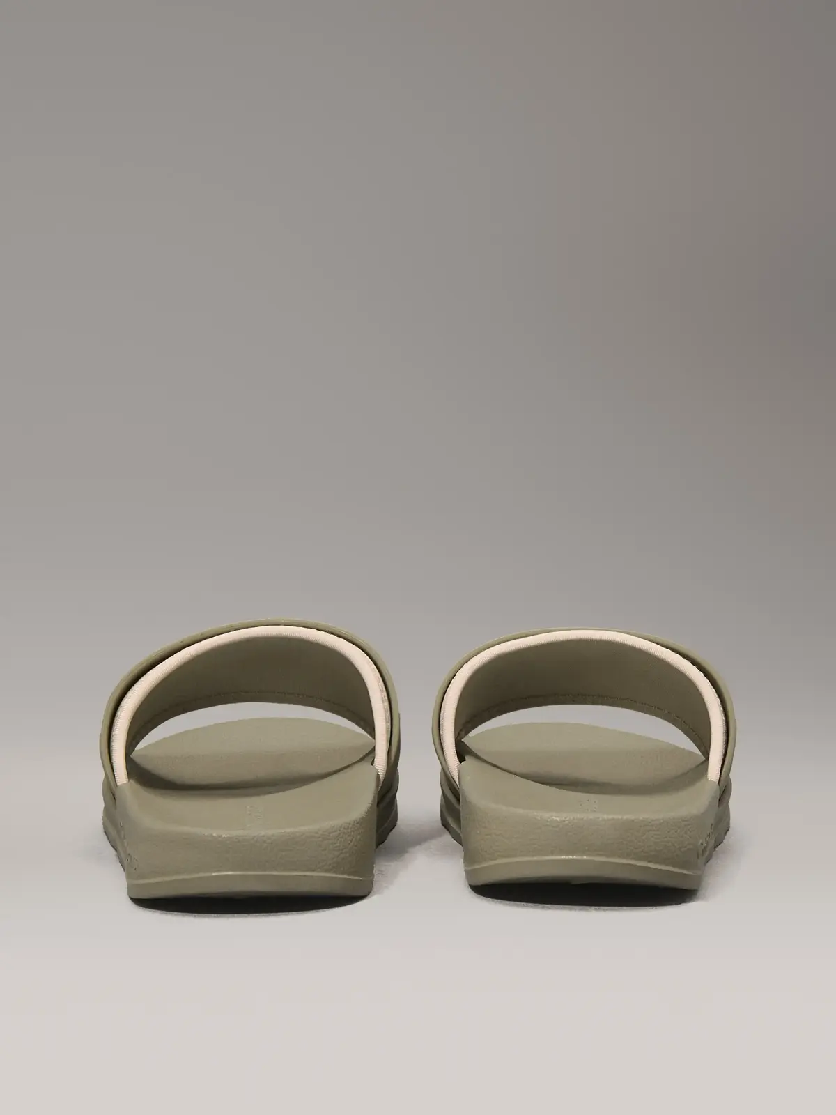 Calvin Klein SLIDE RUBBER NEOPREN, LH9 Yeşil Erkek Terlik