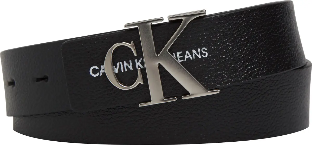 Calvin Klein MONOGRAM HARDWARE 30 Kadın Siyah Kemer
