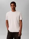 Calvin Klein SS SUPIMA CHEST EMB, PDJ Bej Erkek T-Shirt