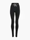 Calvin Klein CKJ WOMEN LEGGING 1P, 001 Siyah Kadın Tayt