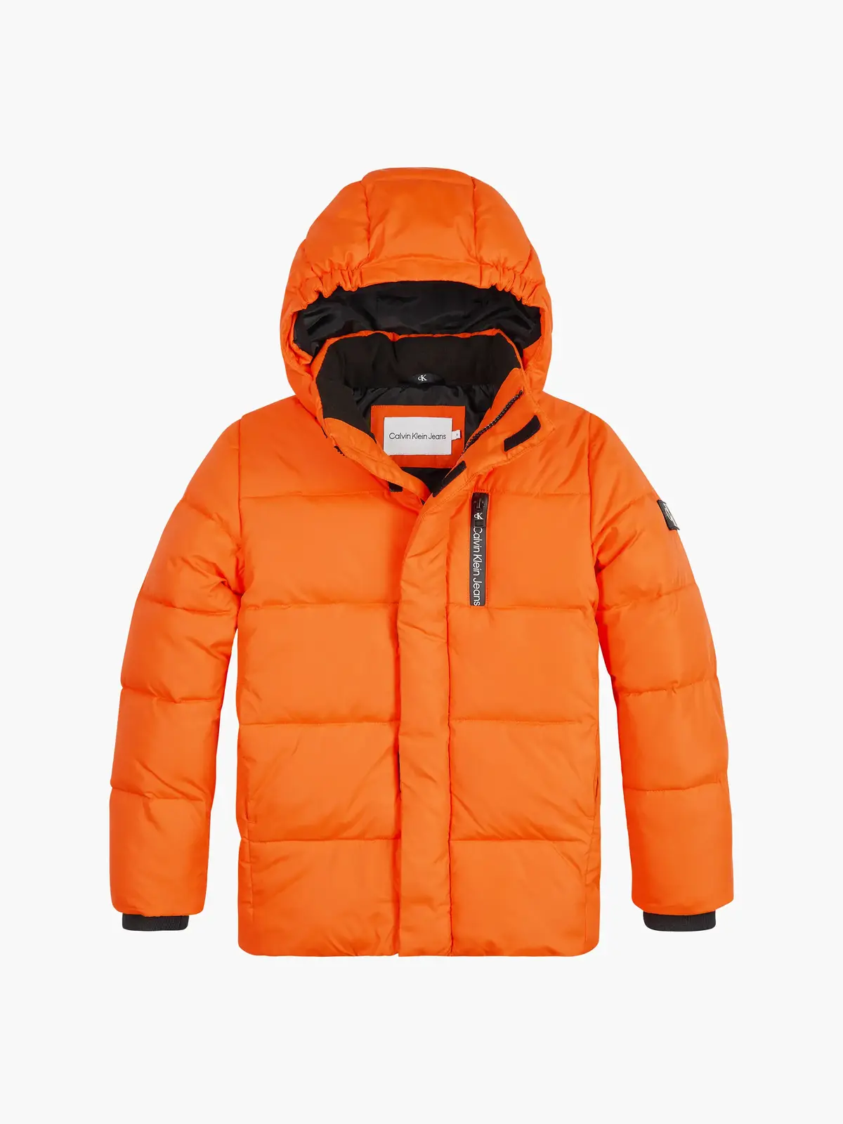 Calvin Klein ESSENTIAL PUFFER JAC Erkek Turuncu Şişme Mont