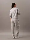 Calvin Klein ARCHIVE LOGO F/T CAR, P79 Gri Kadın Eşofman Altı