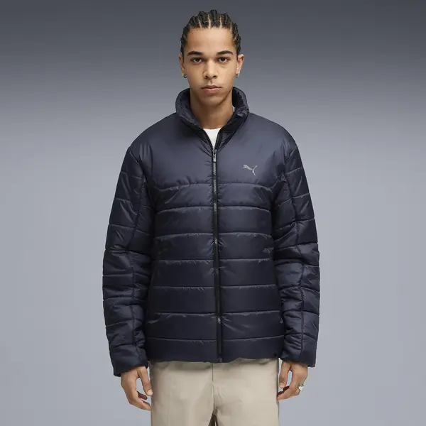 Puma ESS Padded Jacket Lacivert Erkek Mont