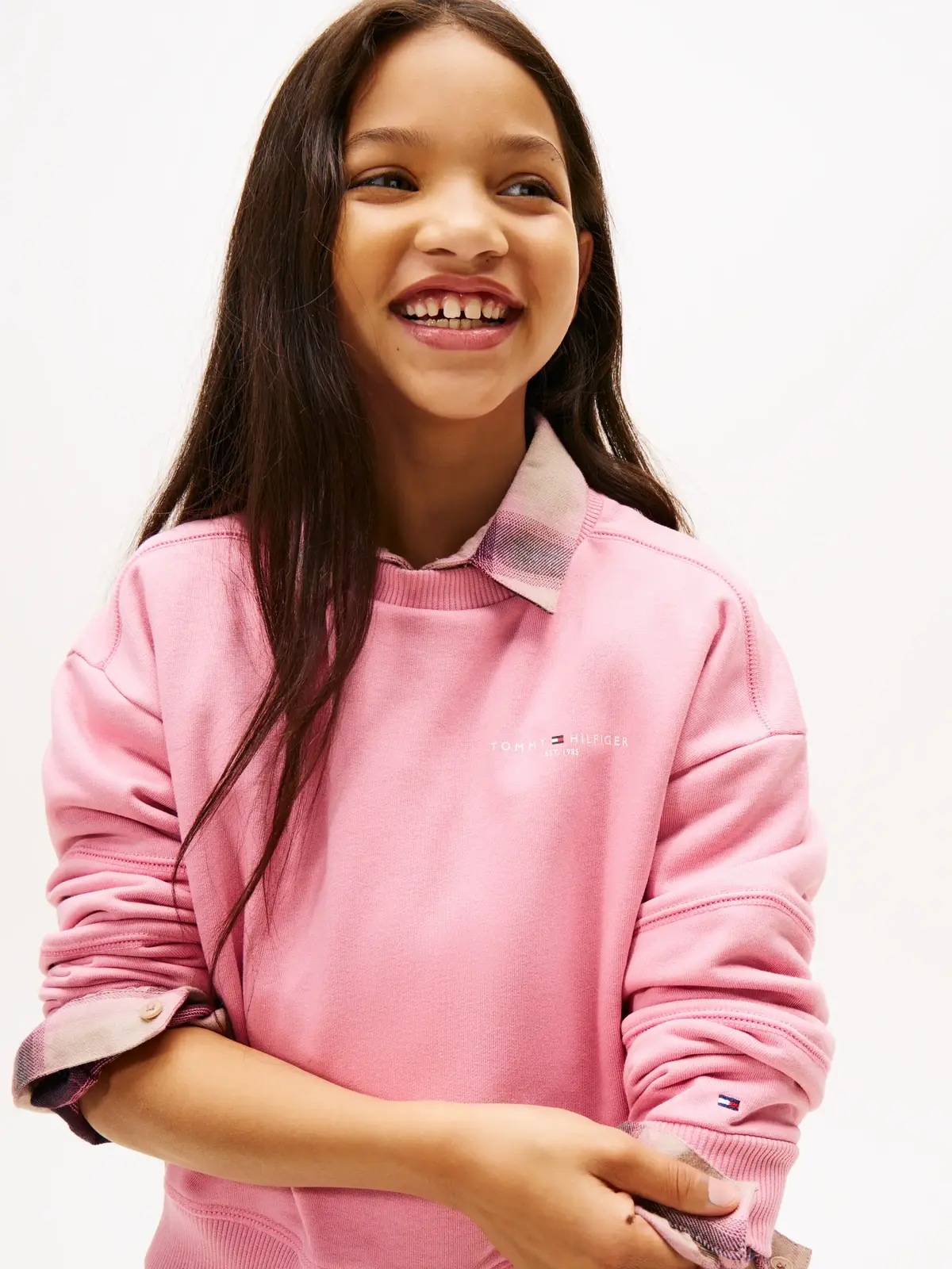 Tommy Hilfiger Kids Mini Corp Leggings Set Pembe Kız Çocuk Eşofman Takımı