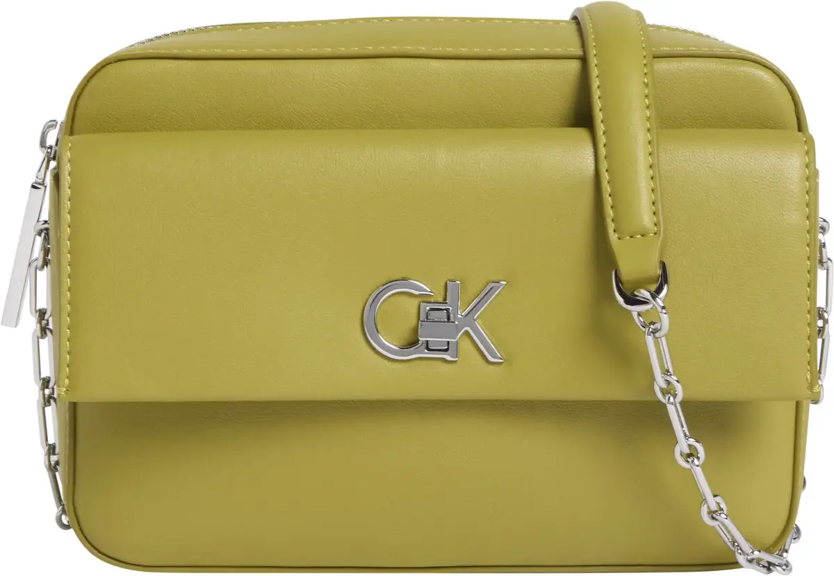 Calvin Klein CK POCKET CAMERA BAG, M1E Sarı Kadın Çanta