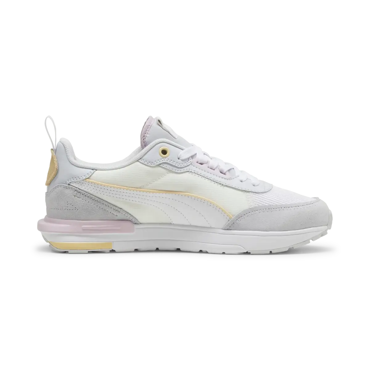 Puma R22 Beyaz Kadın Krem Spor Ayakkabı