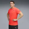 Puma M TAD ESS SOLID CAT TEE LC Turuncu Erkek T-Shirt & Polo