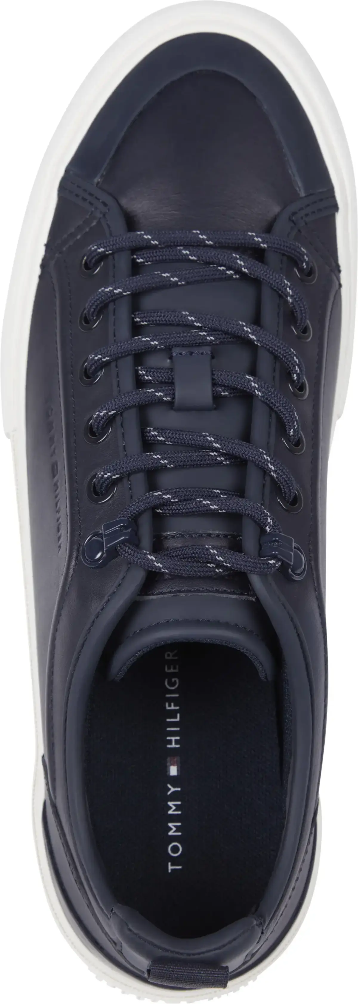 Tommy Hilfiger TH HI VULC CLEAT LOW, DW5 Siyah Erkek Spor Ayakkabı & Sneaker