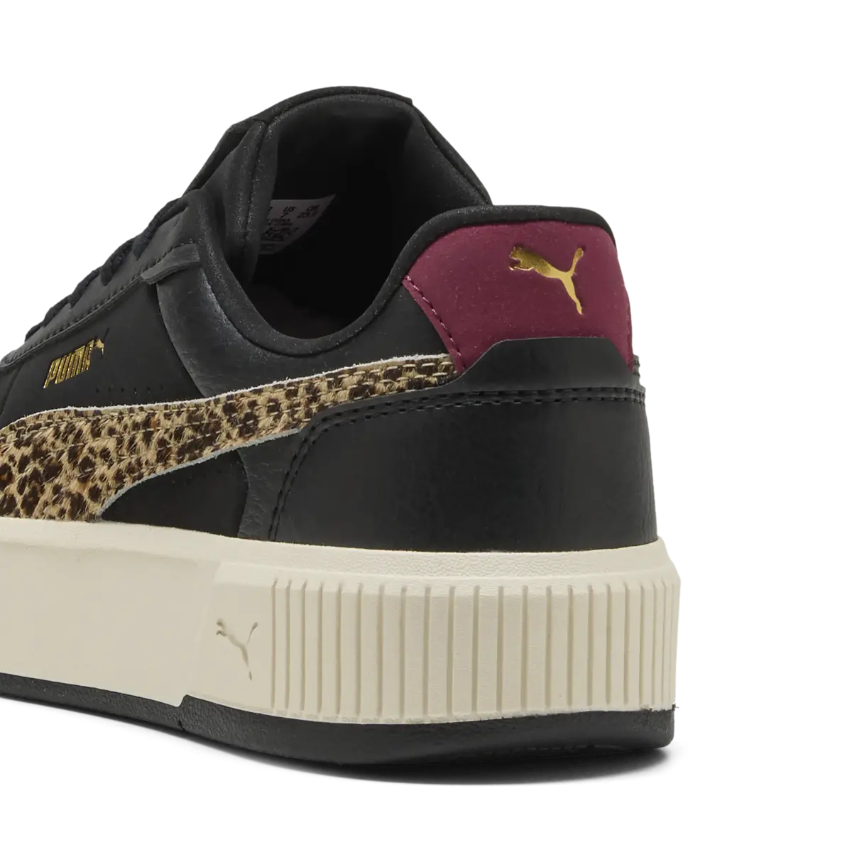 Puma Carina Mia Animal Flair Siyah Kadın Spor Ayakkabı & Sneaker