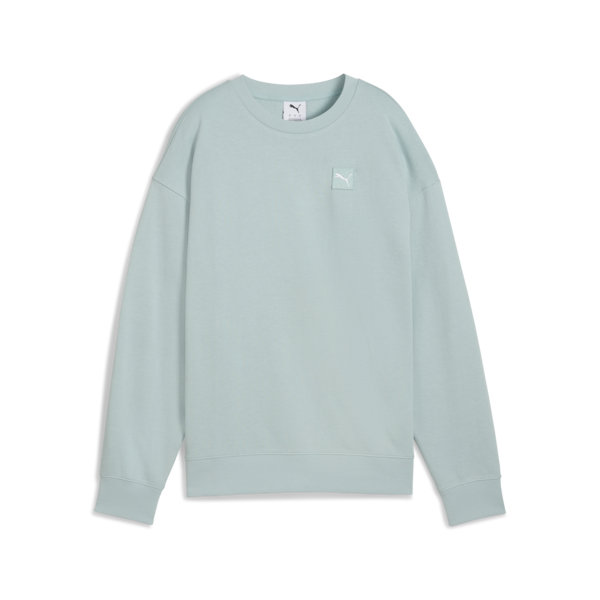 Puma ESS ELEVATED Comfort Crew TR Mavi Kadın Sweatshirt