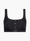 Calvin Klein BRALETTE-RP Kadın Siyah Bikini Üstü