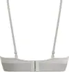 Calvin Klein LGHT LINED TRIANGLE Kadın Gri Sütyen
