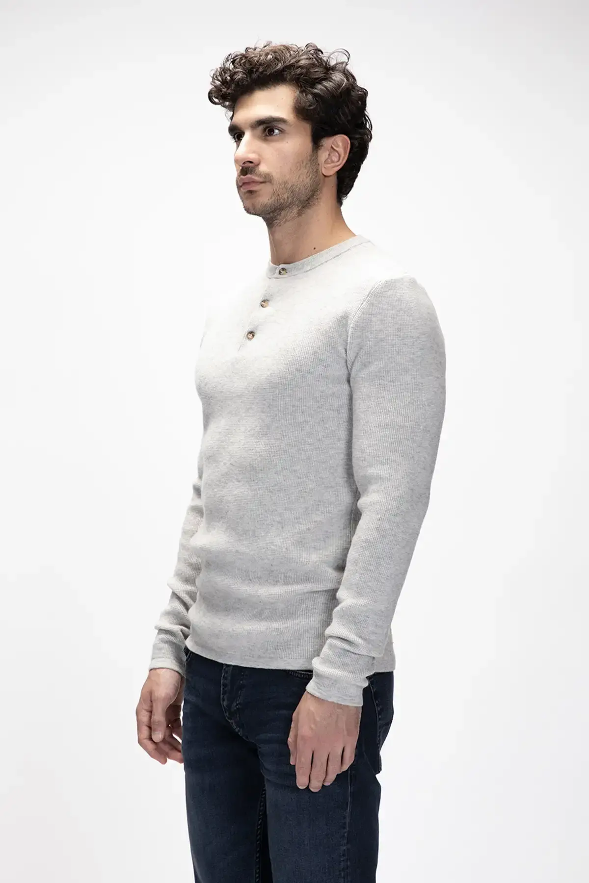 BAD BEAR MORENO JUMPER Erkek Gri Triko Kazak