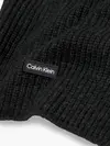 Calvin Klein DADDY WOOL KNIT SCAR Erkek Siyah Atkı