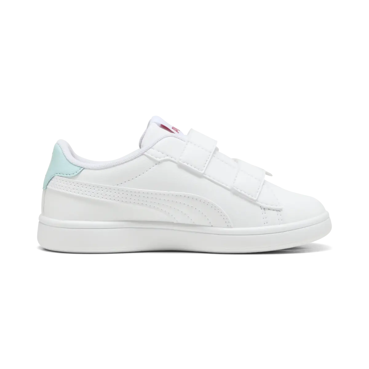 Puma Smash 3.0 Badges V PS Beyaz Kız Çocuk Spor Ayakkabı