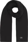 Calvin Klein CLASSIC COTTON RIB S Erkek Siyah Atkı