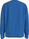Calvin Klein CKJ STACK LOGO SWEAT Erkek Mavi Sweatshirt
