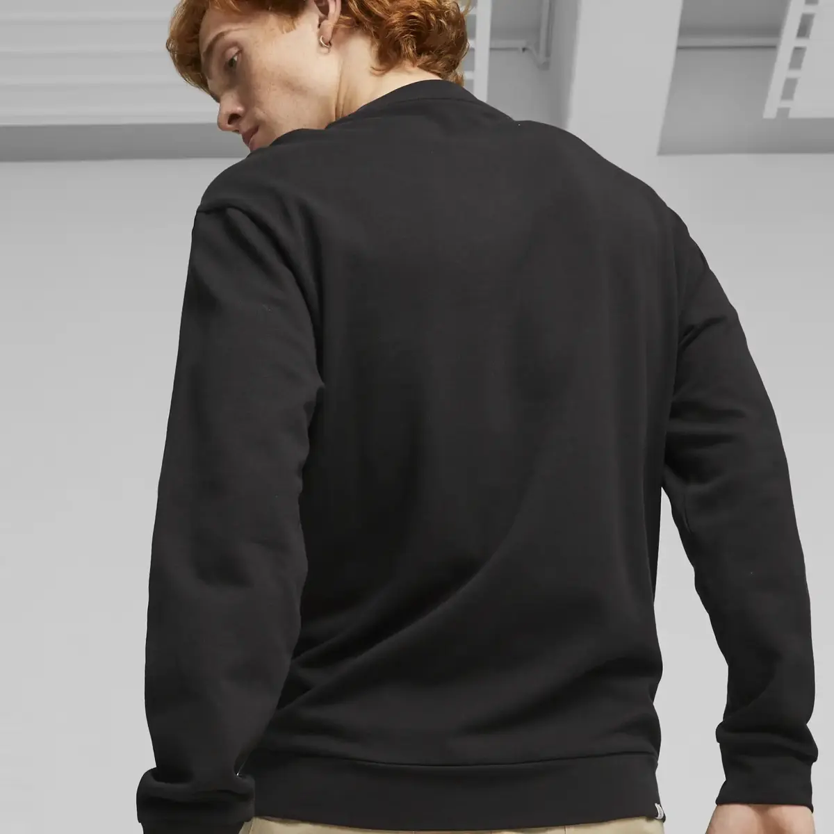 Puma BETTER SPORTSWEAR Crew Siyah Erkek Sweatshirt