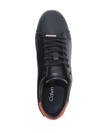 Calvin Klein CUPSOLE LACE UP LTH, 0GT Siyah Kadın Günlük Spor Ayakkabı