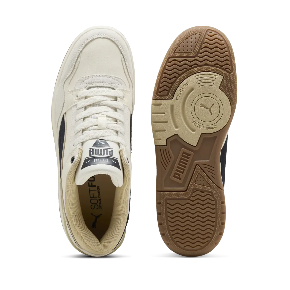 Puma Rebound Retro SD Krem Unisex Spor Ayakkabı