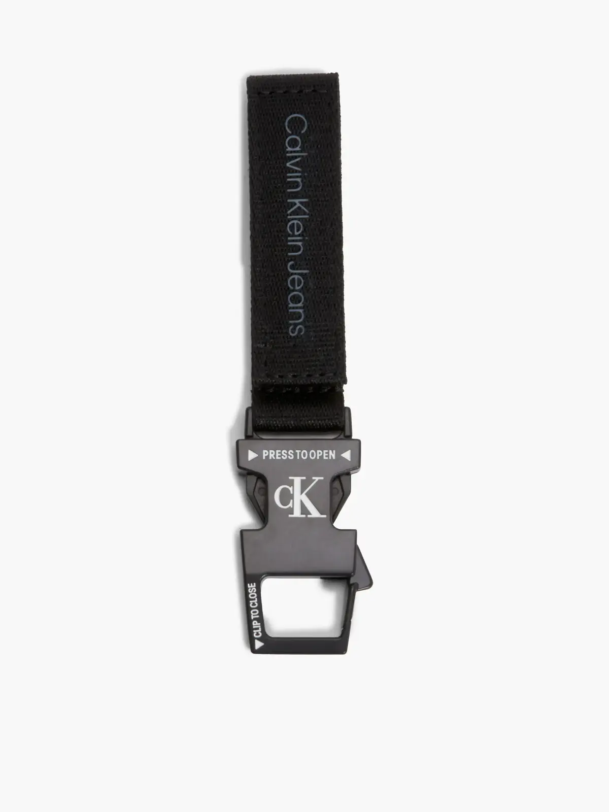 Calvin Klein MONO SILVER UNIVERSA Erkek Siyah Anahtarlık