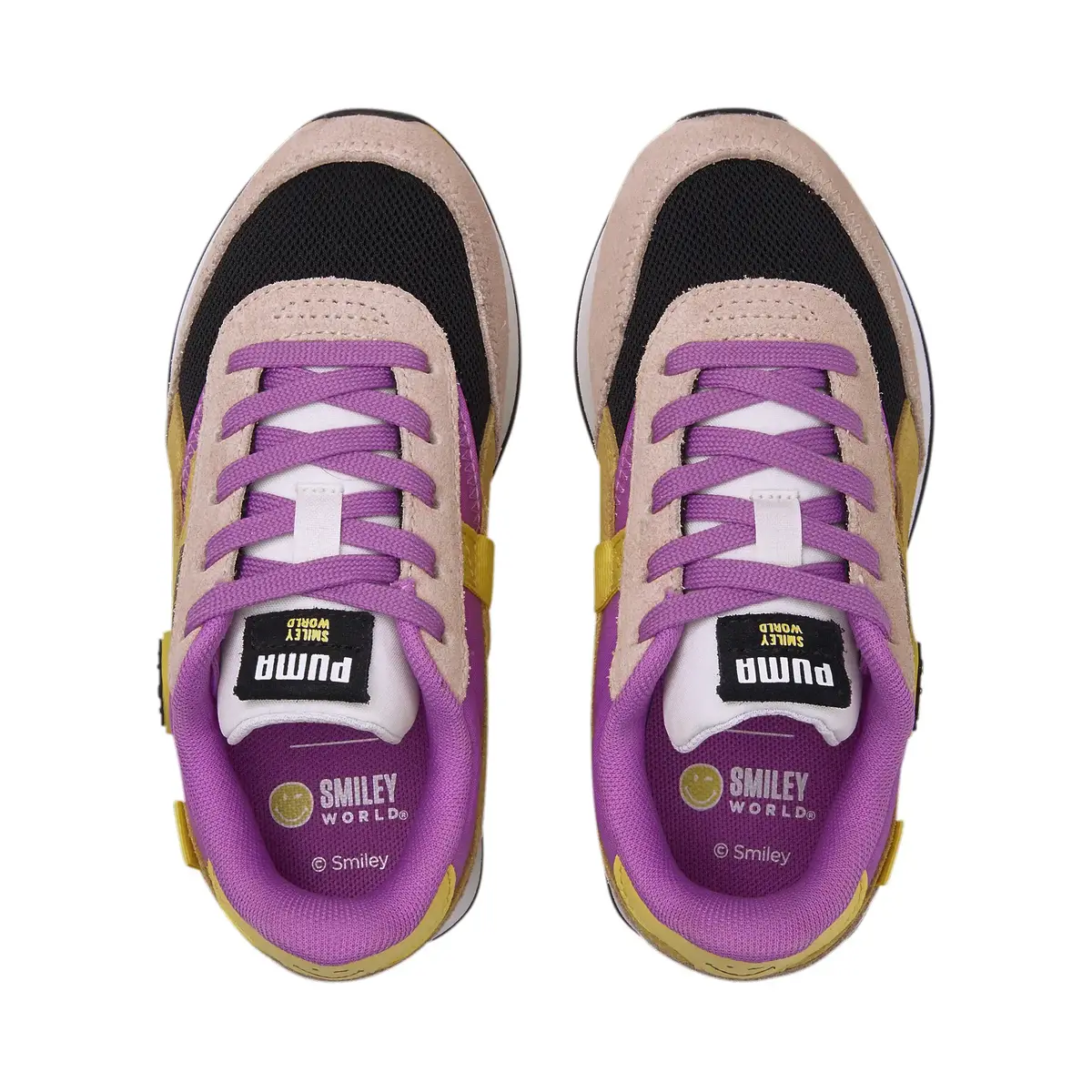 Puma Future Rider SMILEYWORLD PS Bej Çocuk Günlük Spor Ayakkabı