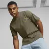 Puma DOWNTOWN Graphic Tee Yeşil Erkek T-Shirt