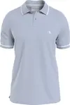 Calvin Klein TIPPING SLIM POLO Erkek Gri Polo T-Shirt