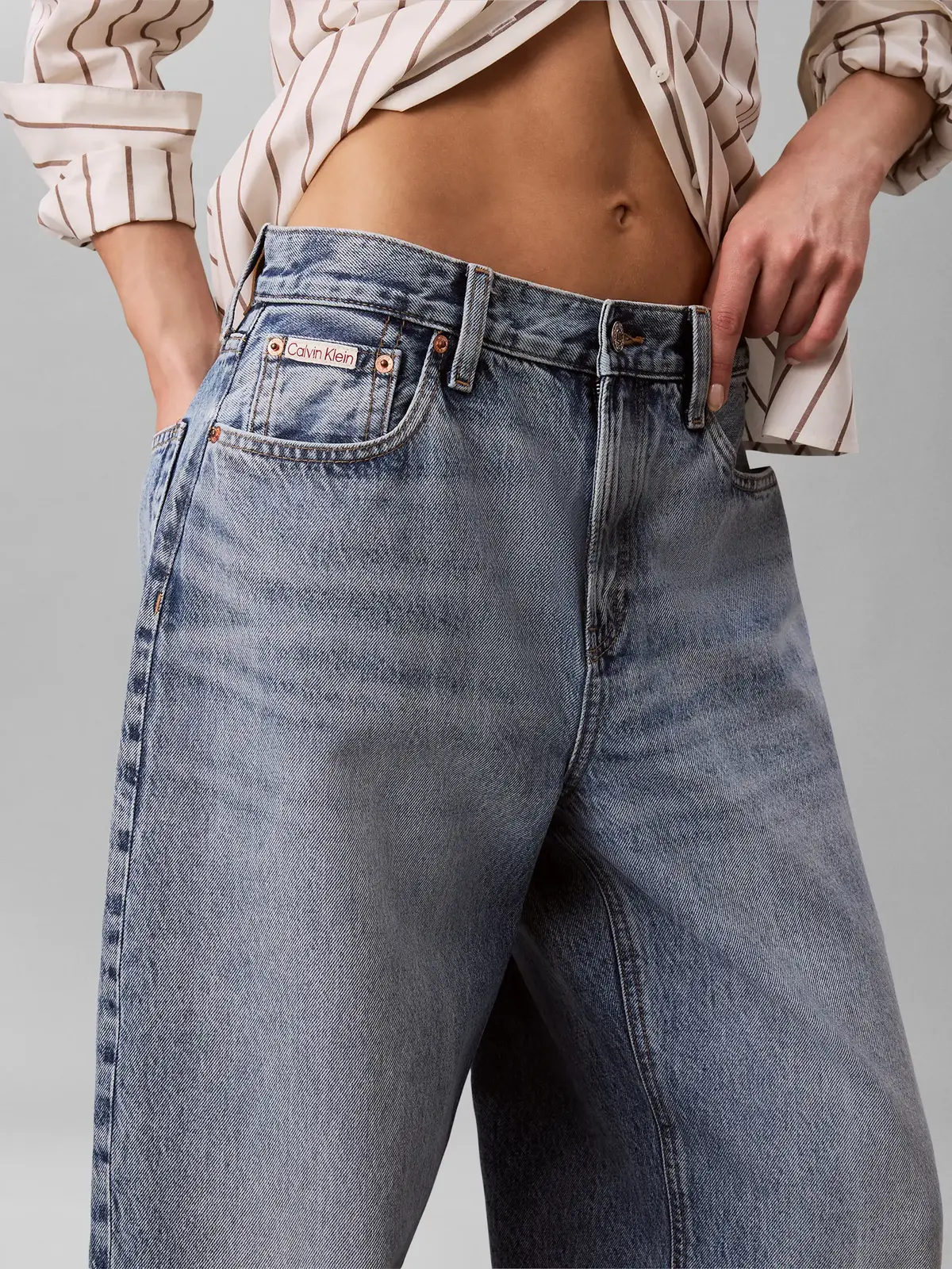 RELAXED BARREL JEAN, 46S