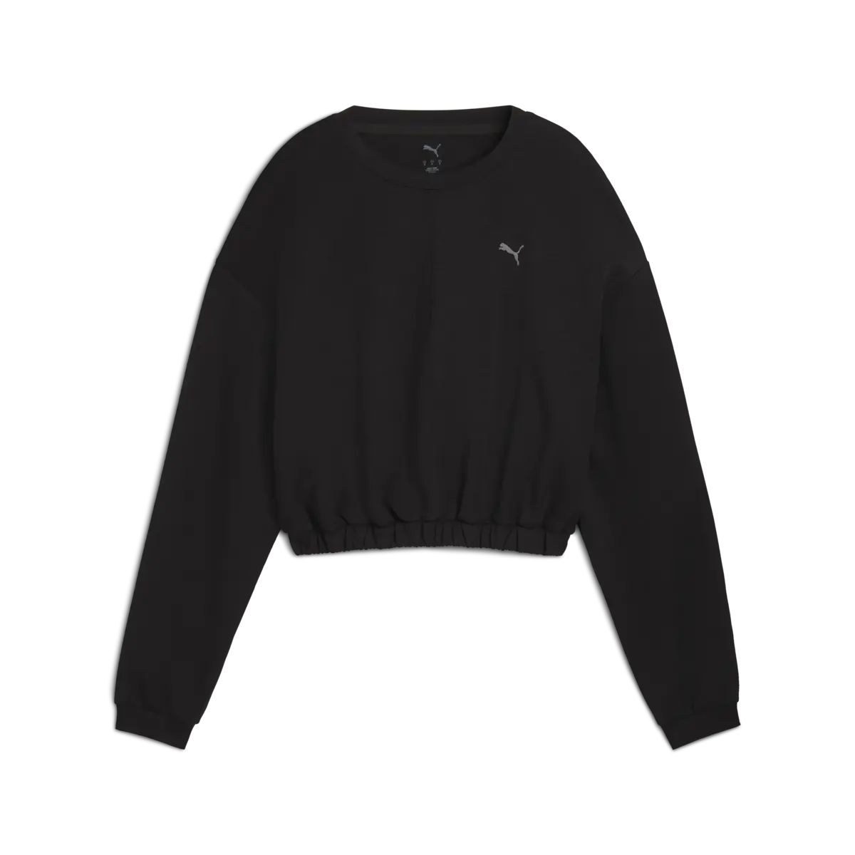 Puma W CLOUDSPUN CREW Siyah Kadın Sweatshirt