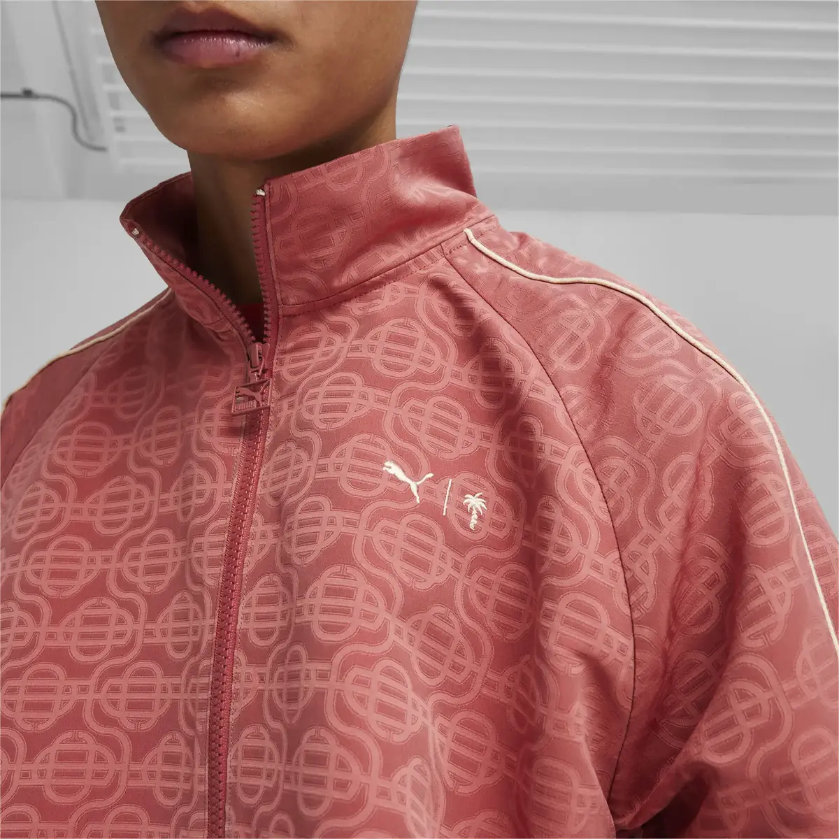 Puma X PTC T7 AOP Jacket WV Kırmızı Erkek Sweatshirt