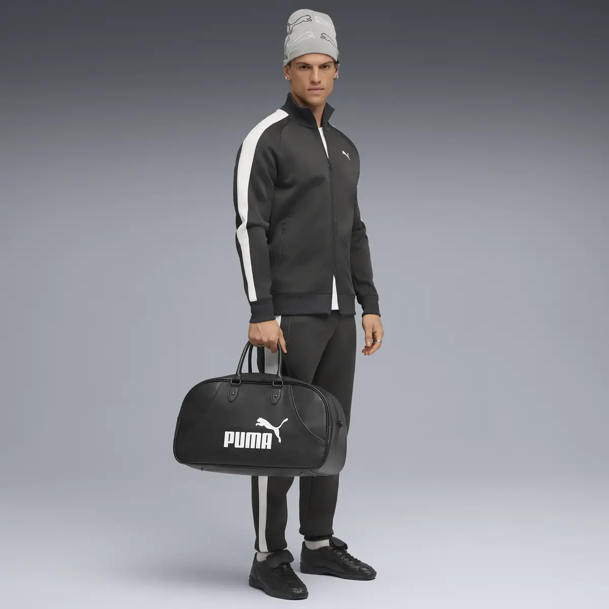 Puma T7 ALWAYS ON Track Jacket Antrasit Erkek Fermuarlı Üst