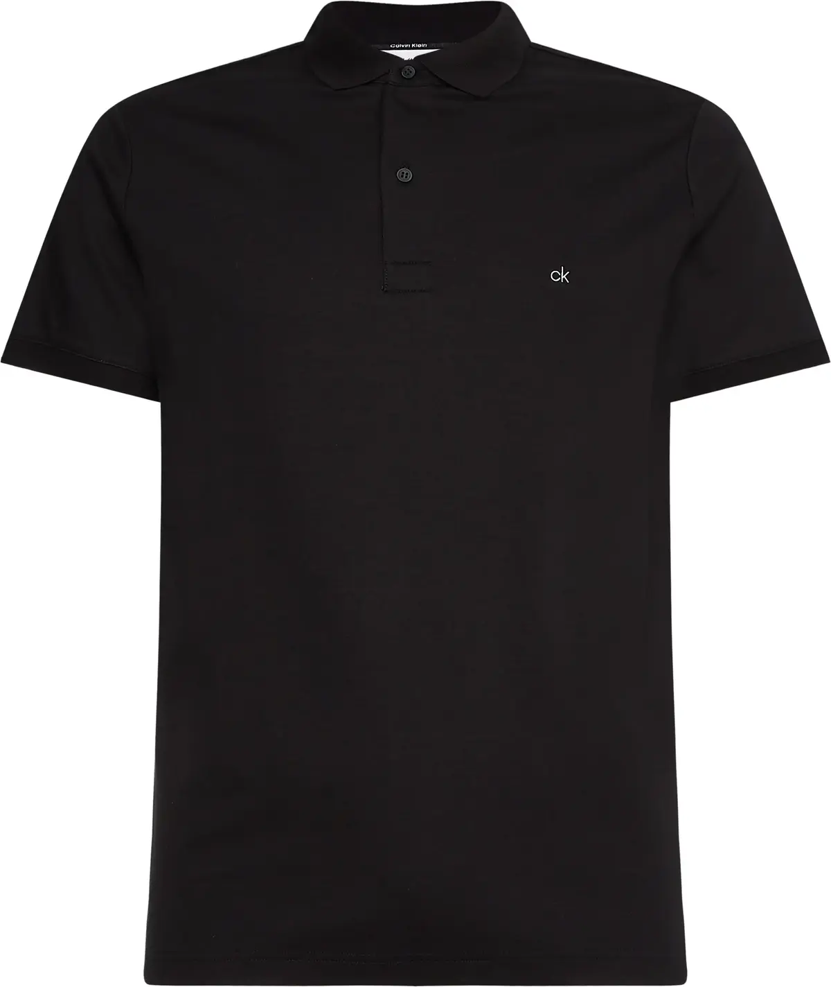 Calvin Klein LIQUID TOUCH SLIM PO Erkek Siyah Polo T-Shirt