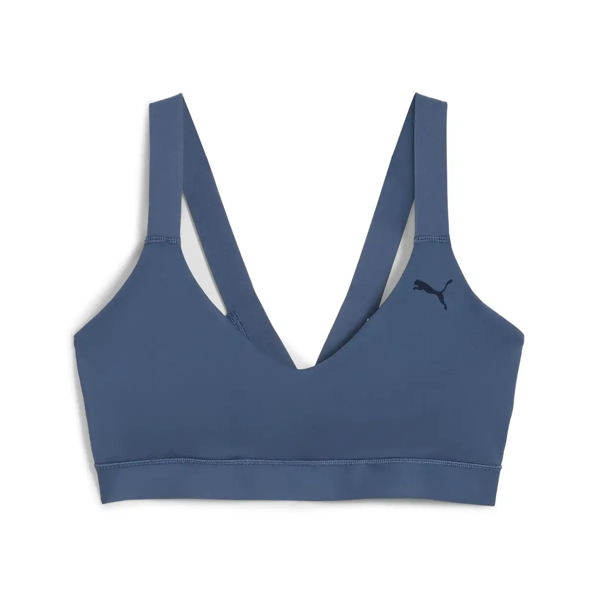 Puma PUMA SHAPE BRA - Low Mavi Kadın Sporcu Sütyeni