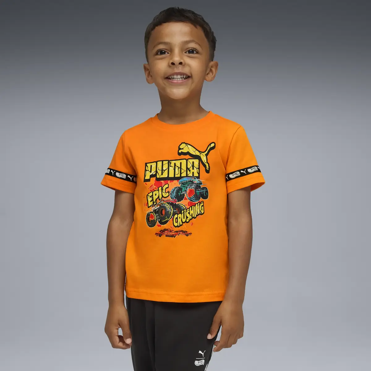 Puma X HOT WHEELS Tee Turuncu Unisex T-Shirt & Polo