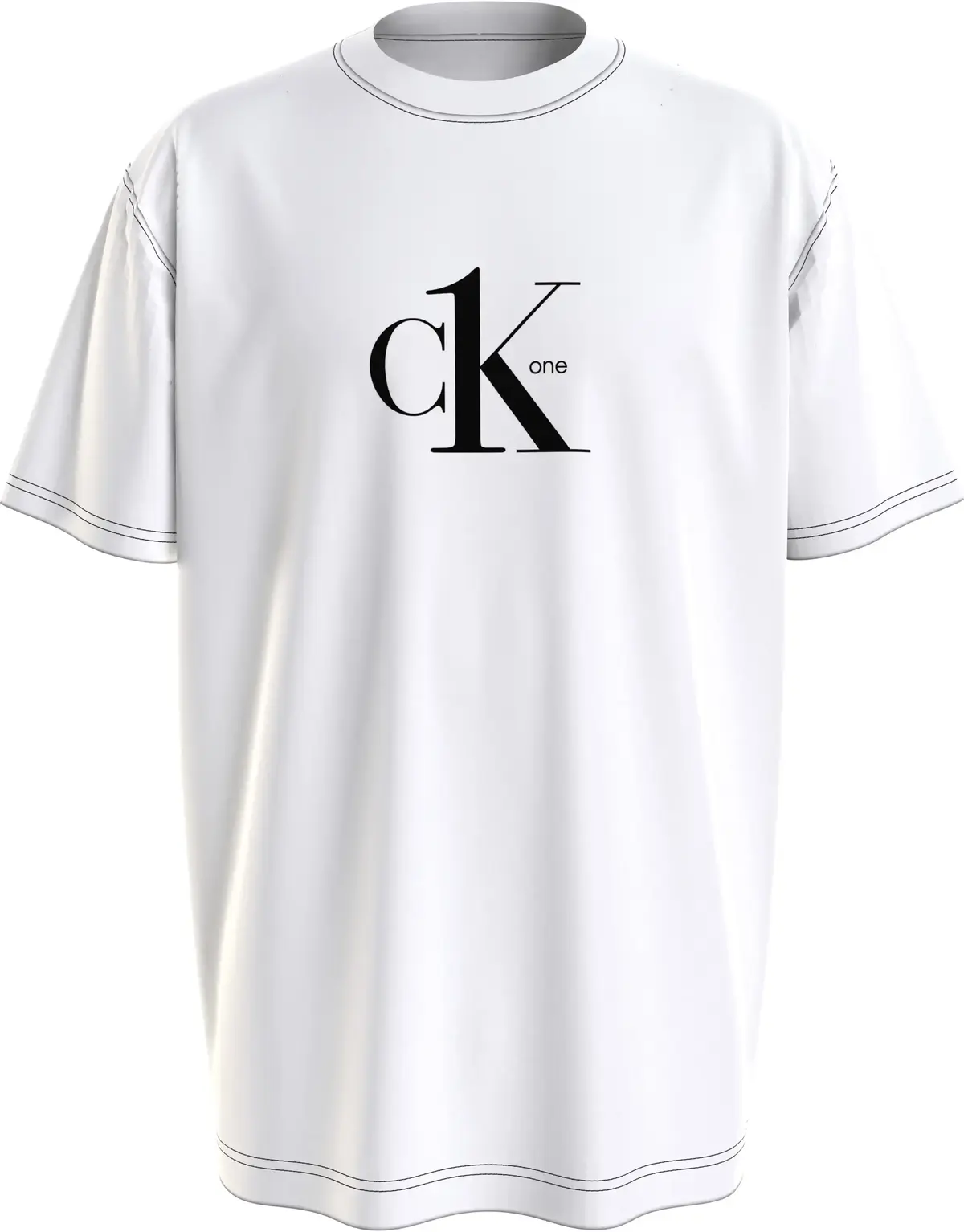 Calvin Klein TEE Erkek Beyaz T-Shirt