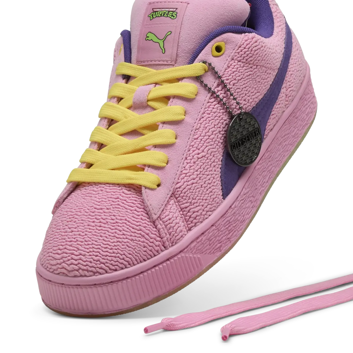 Puma Suede XL 2 TMNT Pembe Kadın Spor Ayakkabı