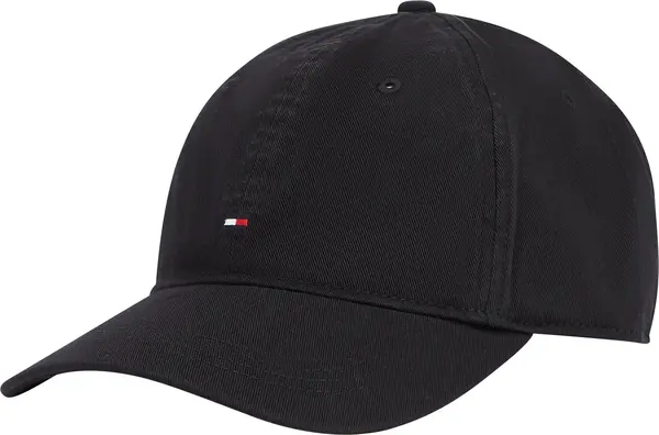 Tommy Hilfiger TH FLAG SOFT 6 PANEL, BDS Siyah Erkek Şapka