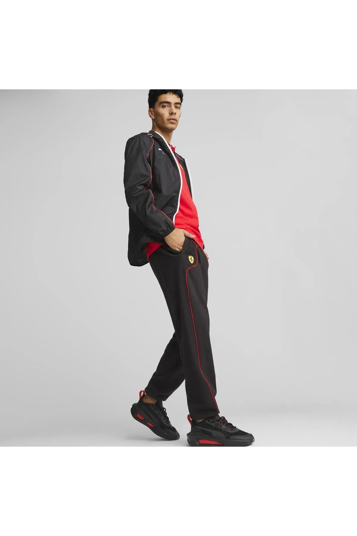 Puma Ferrari Race Sweat Pants Siyah Erkek Eşofman Altı